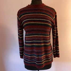 Vintage Grunge Striped Sweater
